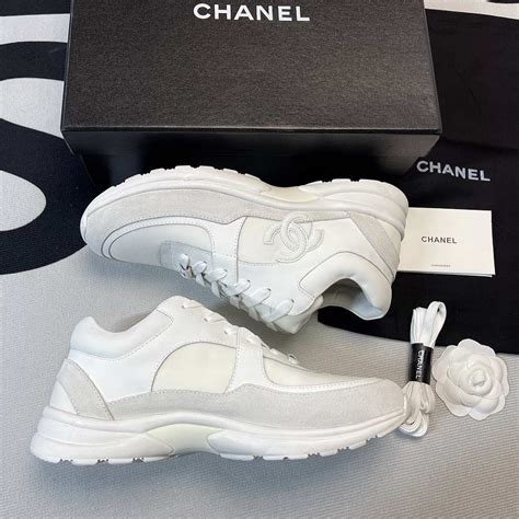 chanel low trainer|Chanel low top trainer white.